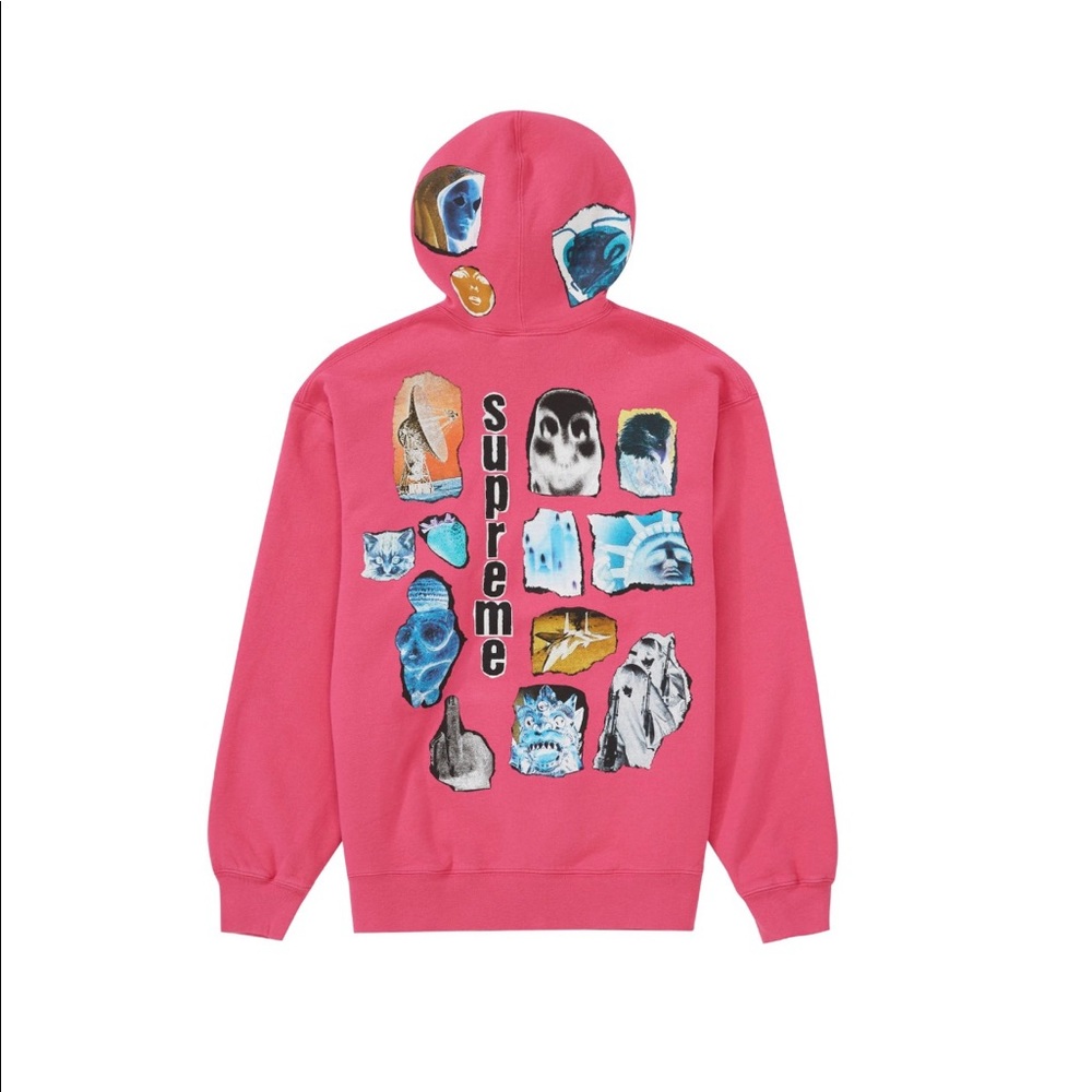 Supreme Invert Hooded Magenta